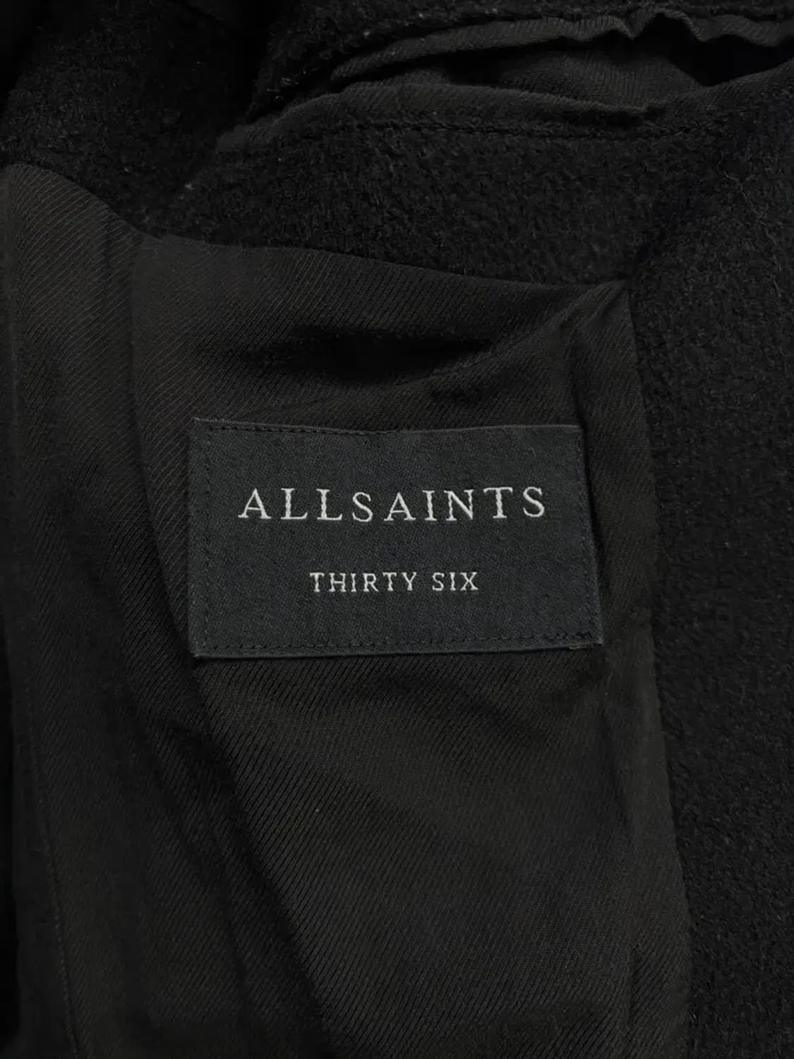 올세인츠 숄더 더블 롱 코트 S 상품이미지4