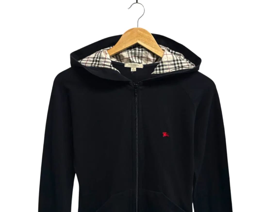 버버리 클래식 후드 집업티 S 상품이미지2