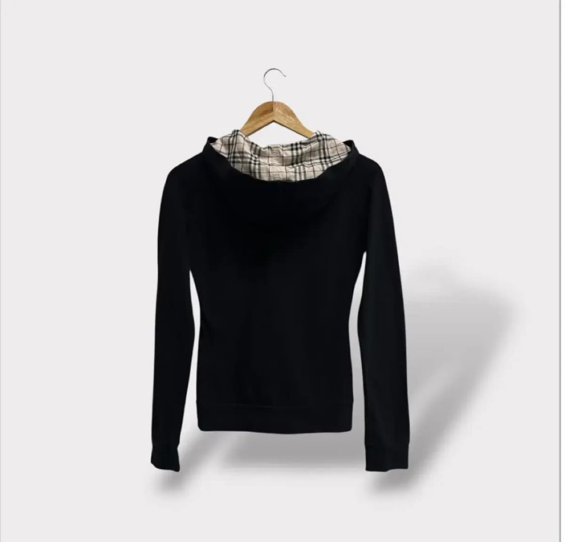 버버리 클래식 후드 집업티 S 상품이미지3