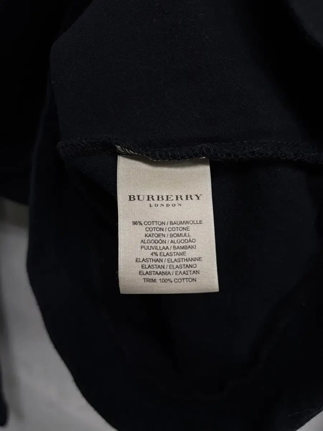 버버리 클래식 후드 집업티 S 상품이미지5