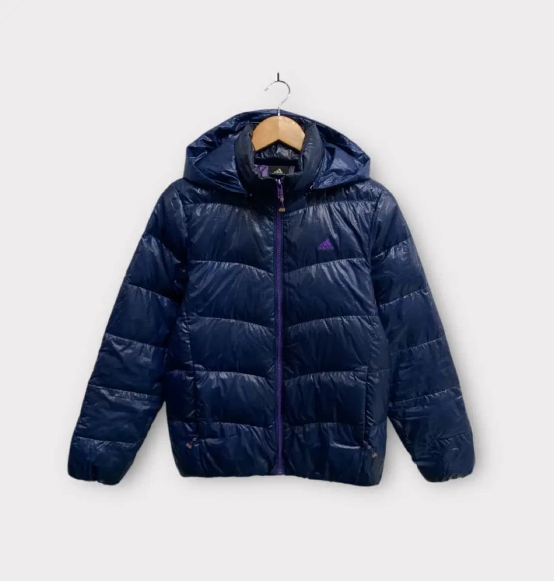 아디다스 유광 베이직 구스 패딩 90 상품이미지1
