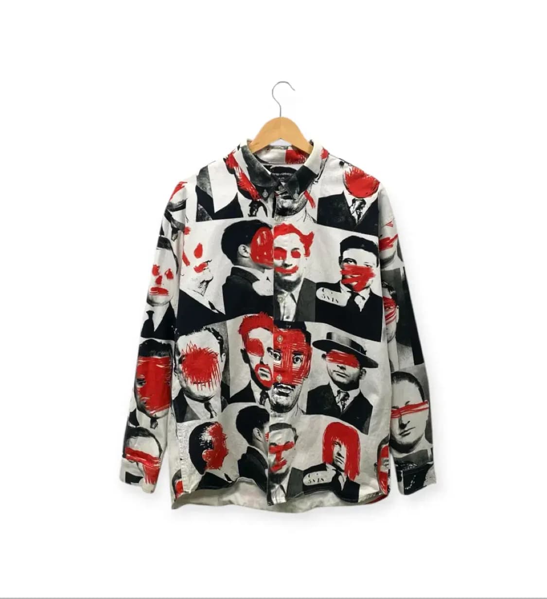 아이엠낫어휴먼비잉 도톰 그래픽 셔츠 XL 상품이미지1