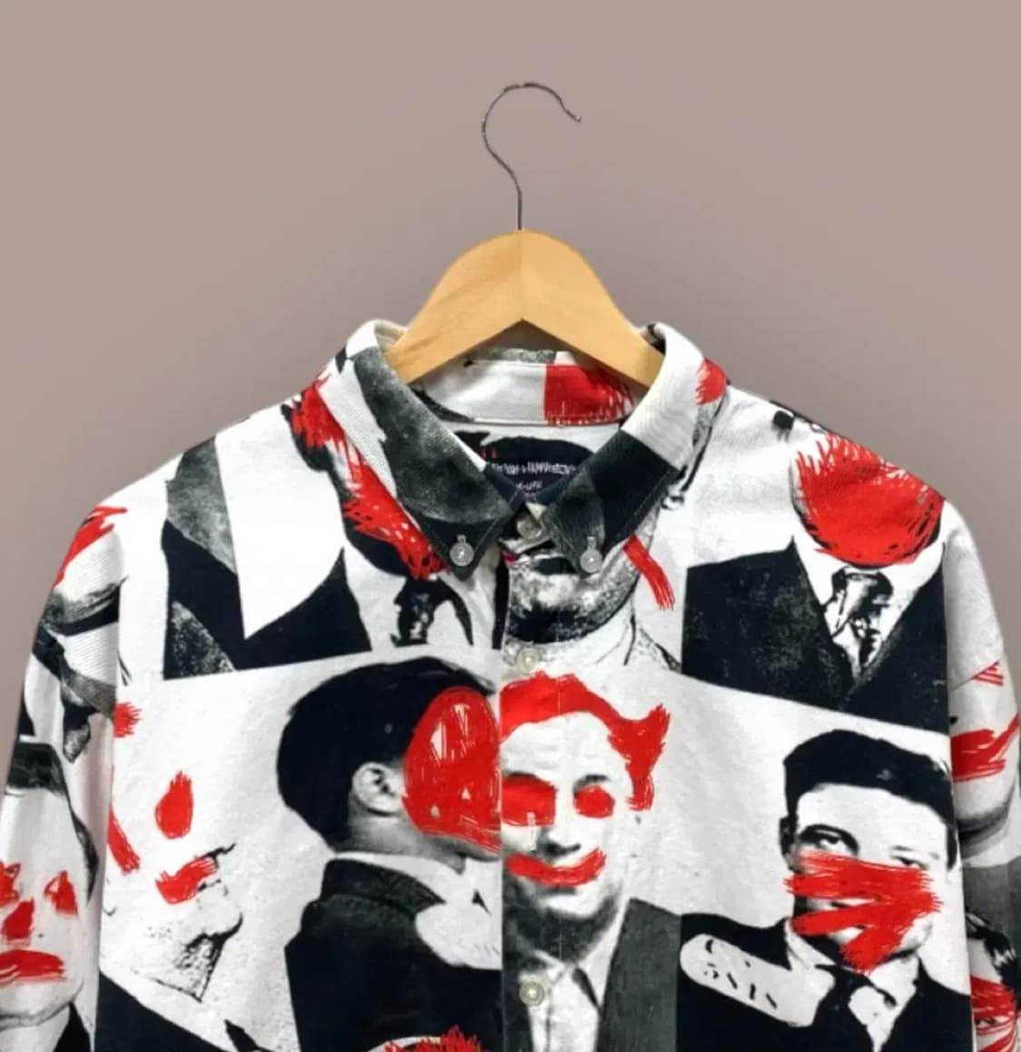 아이엠낫어휴먼비잉 도톰 그래픽 셔츠 XL 상품이미지2