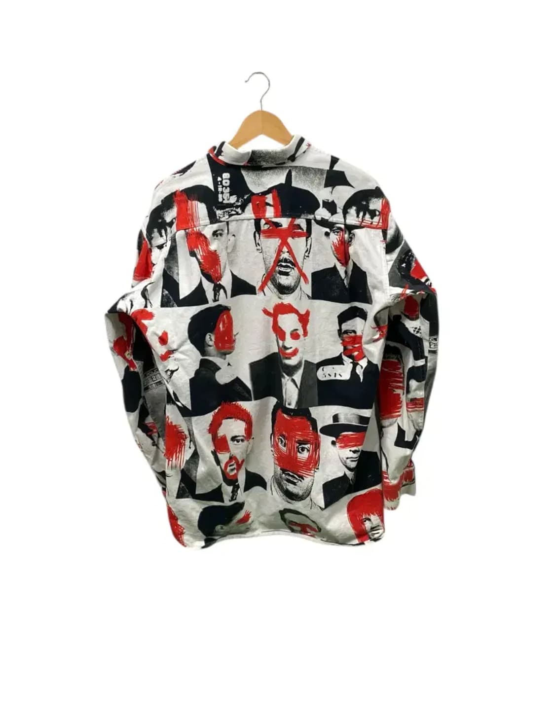 아이엠낫어휴먼비잉 도톰 그래픽 셔츠 XL 상품이미지5