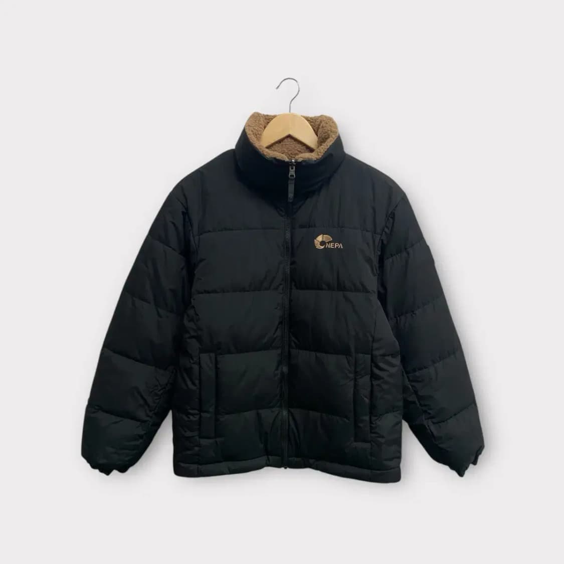 네파 NEPA 리버시블 뽀글이 구스 패딩 S 상품이미지2