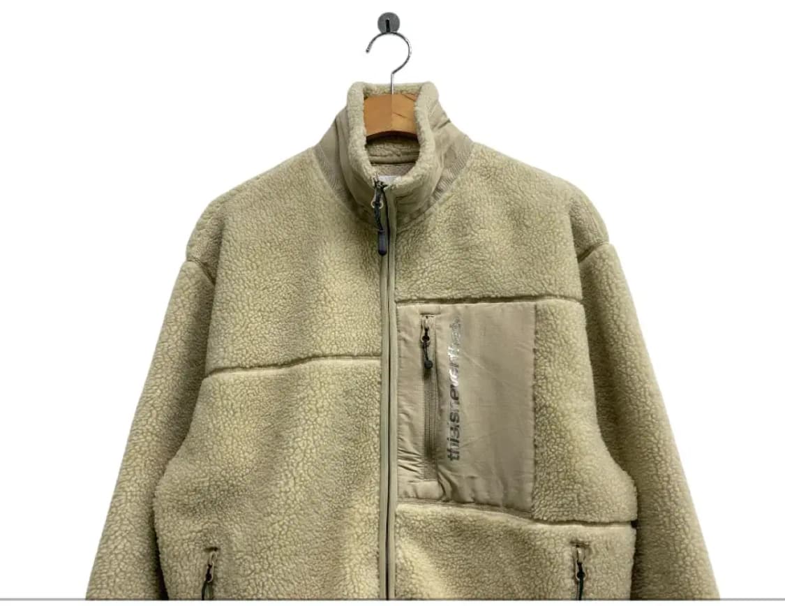 디스이즈네버댓 뽀글이 점퍼 S 상품이미지2