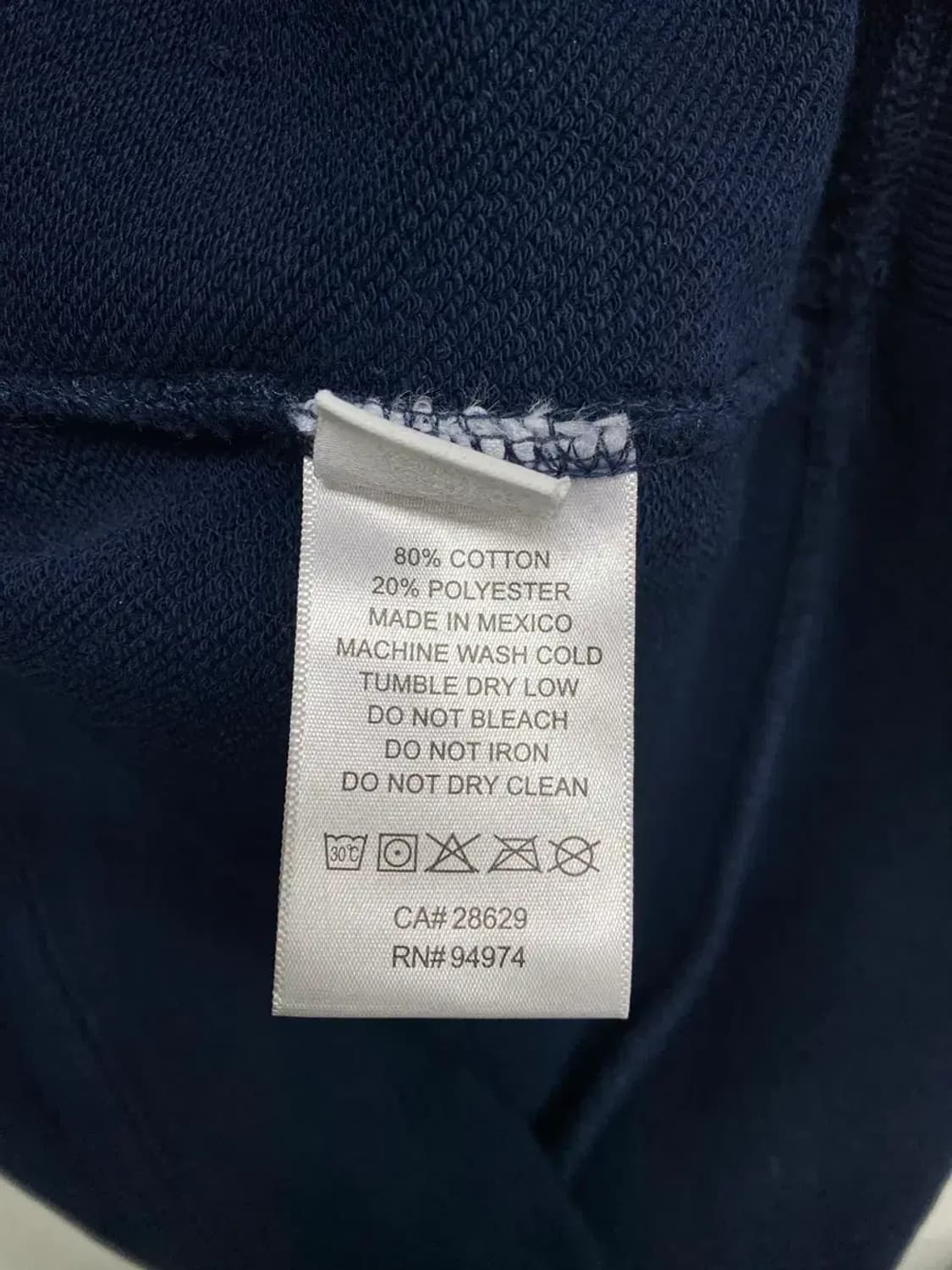 Stussy 스투시 네이비 스웻 후드티 M-L 상품이미지7