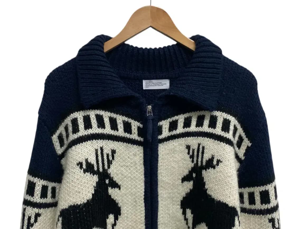 파르티멘토 코위찬 니트 노르딕 집업 가디건 free 상품이미지2