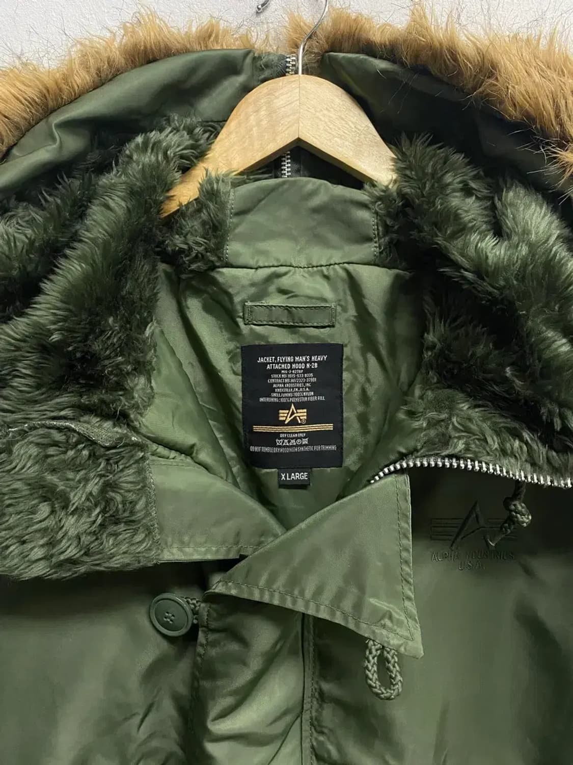 알파인더스트리 N28 항공점퍼 XL 상품이미지5