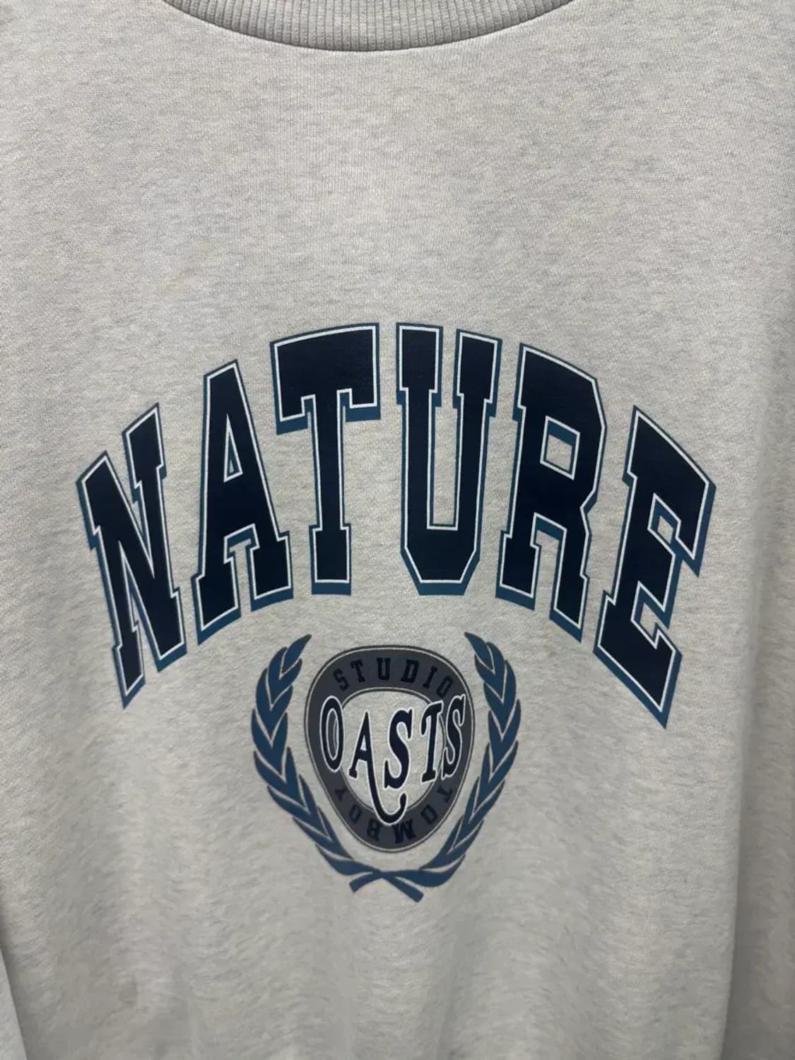 스튜디오톰보이 시그니처핏 크롭 맨투맨 Free 상품이미지3