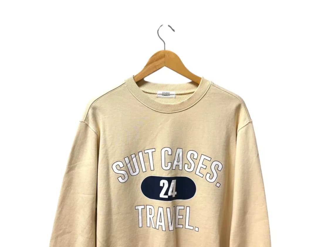 스튜디오톰보이 레터링 스웻 맨투맨 free 상품이미지3