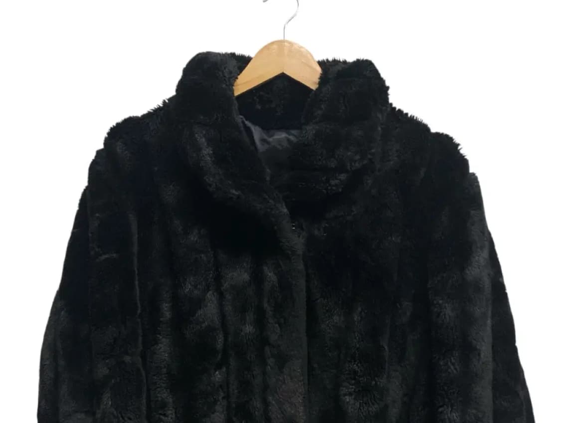 페이크퍼 블랙 자켓 free 상품이미지2