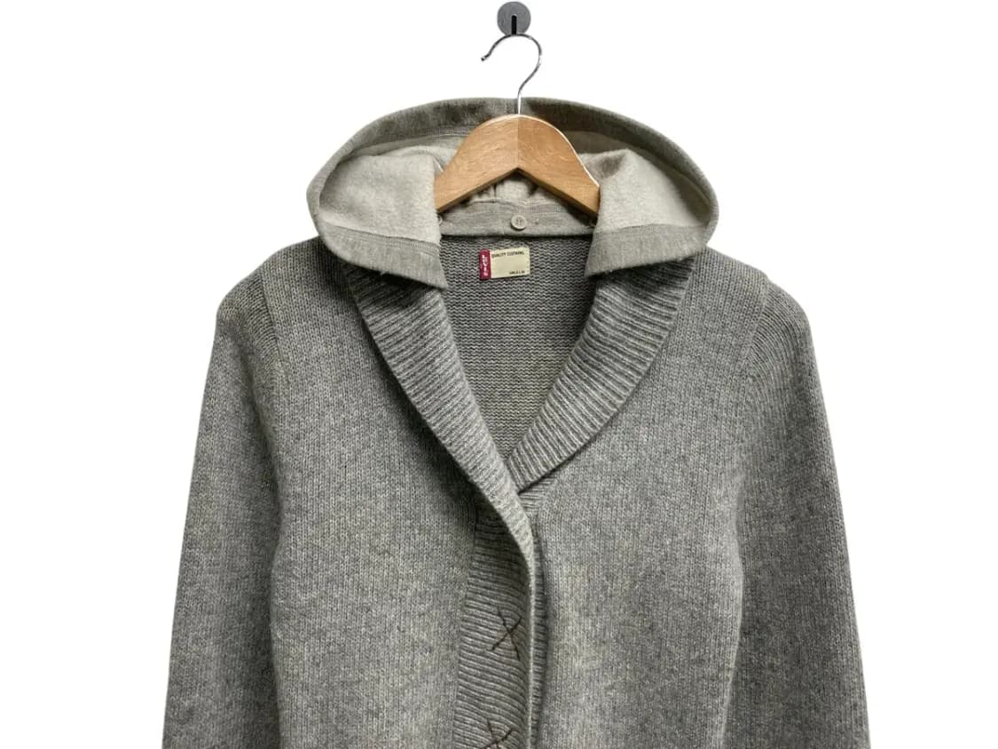 리바이스 Levis 니트 후드 집업 XS-S 상품이미지2