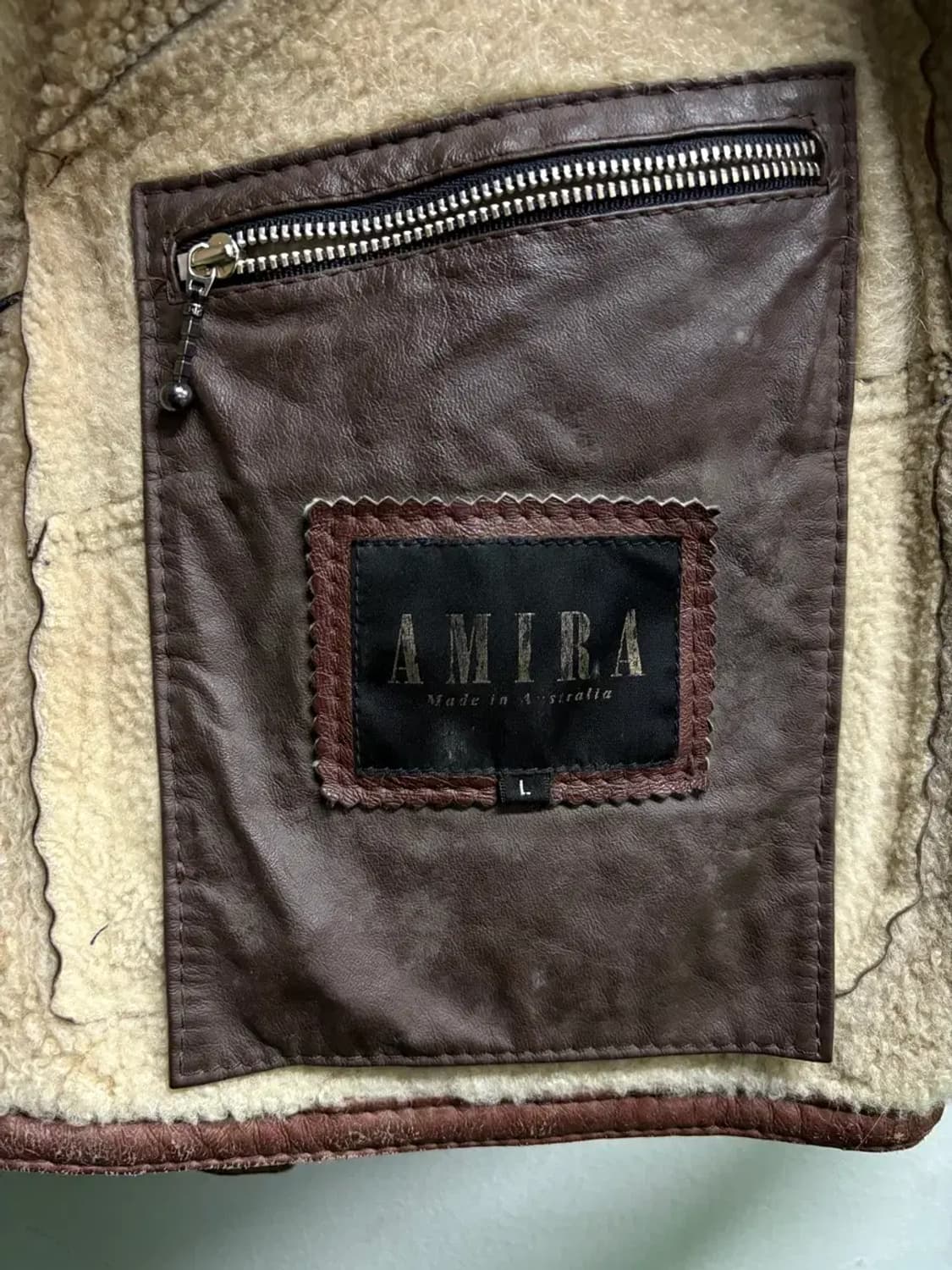 AMIRA Vintage 무스탕 JK. L 상품이미지6