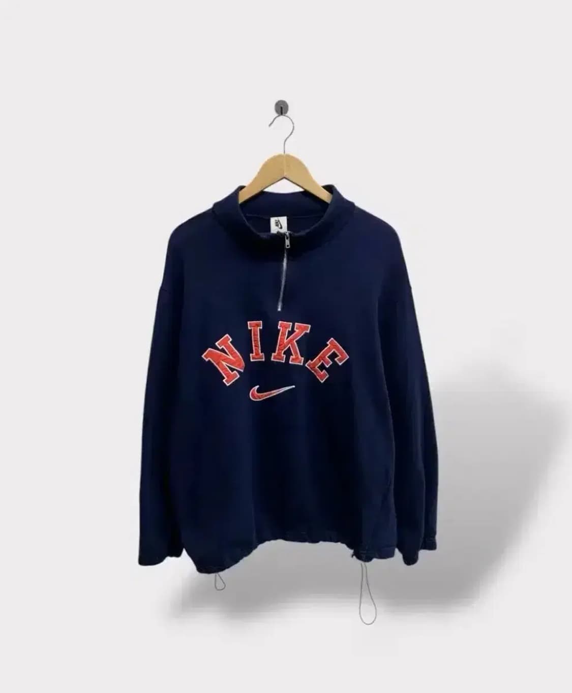 NIKE 맨투맨 반집업 L-XL 상품이미지1