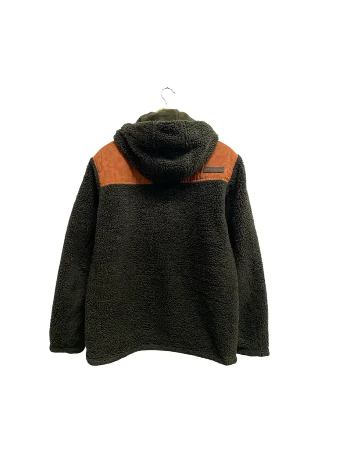 블랙야크 카키컬러 양털 뽀글이 후리스 105 상품이미지3