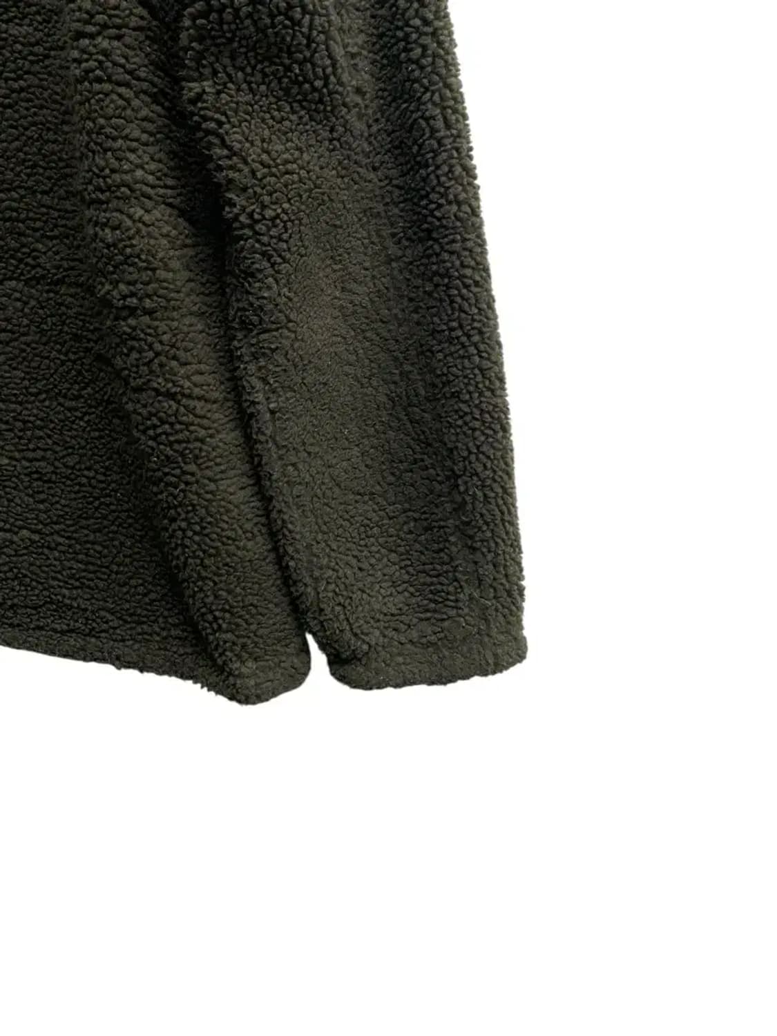 블랙야크 카키컬러 양털 뽀글이 후리스 105 상품이미지5