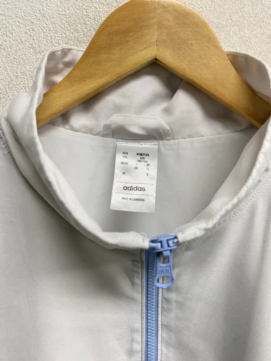 아디다스 컬러 블록 바람막이 자켓 XL 상품이미지4