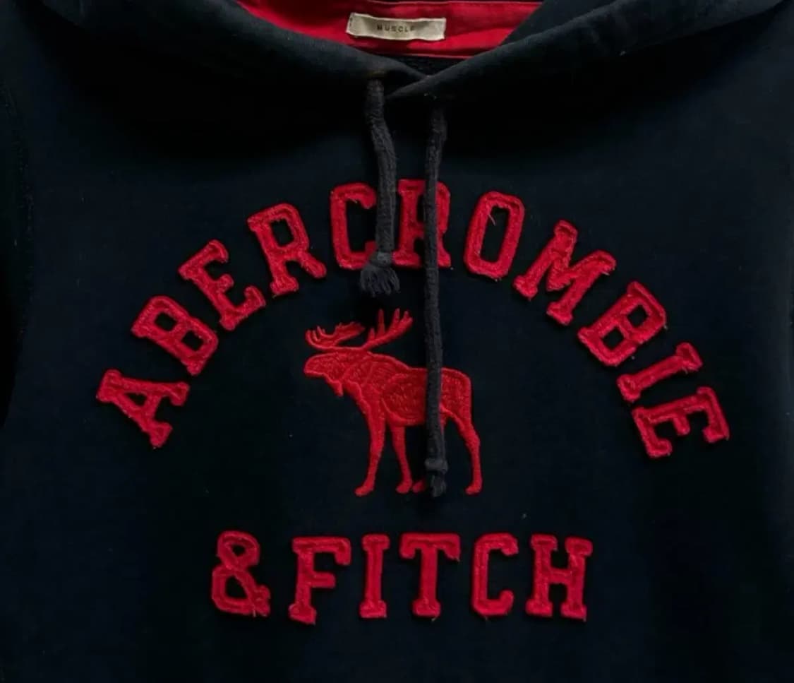 아베크롬비 네이비 후드티 M 상품이미지2