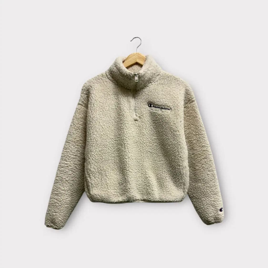 챔피온 뽀글이 셰르파 반집업 S 상품이미지1