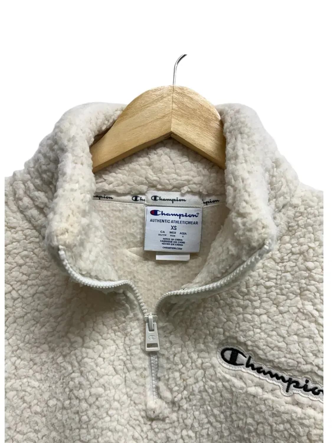 챔피온 뽀글이 셰르파 반집업 S 상품이미지5