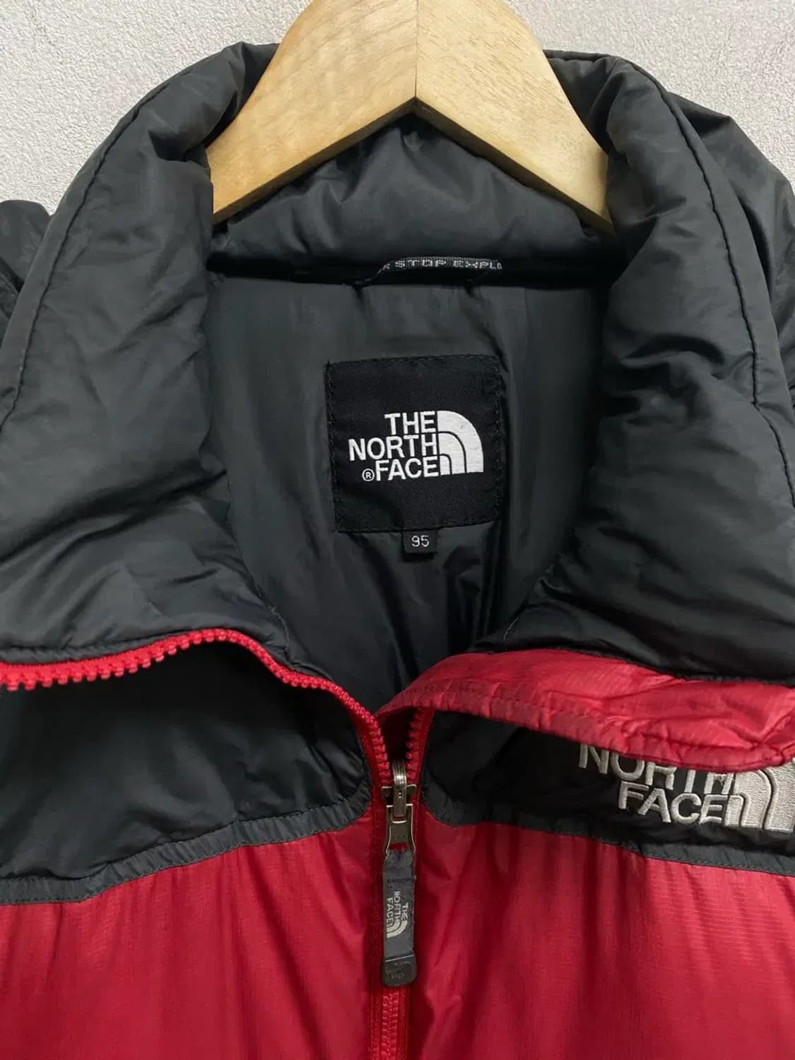 노스페이스 레드 눕시 패딩 95 상품이미지9