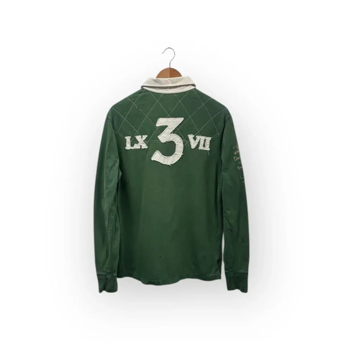 폴로 랄프로렌 워싱 V 럭비 티셔츠 L 상품이미지4