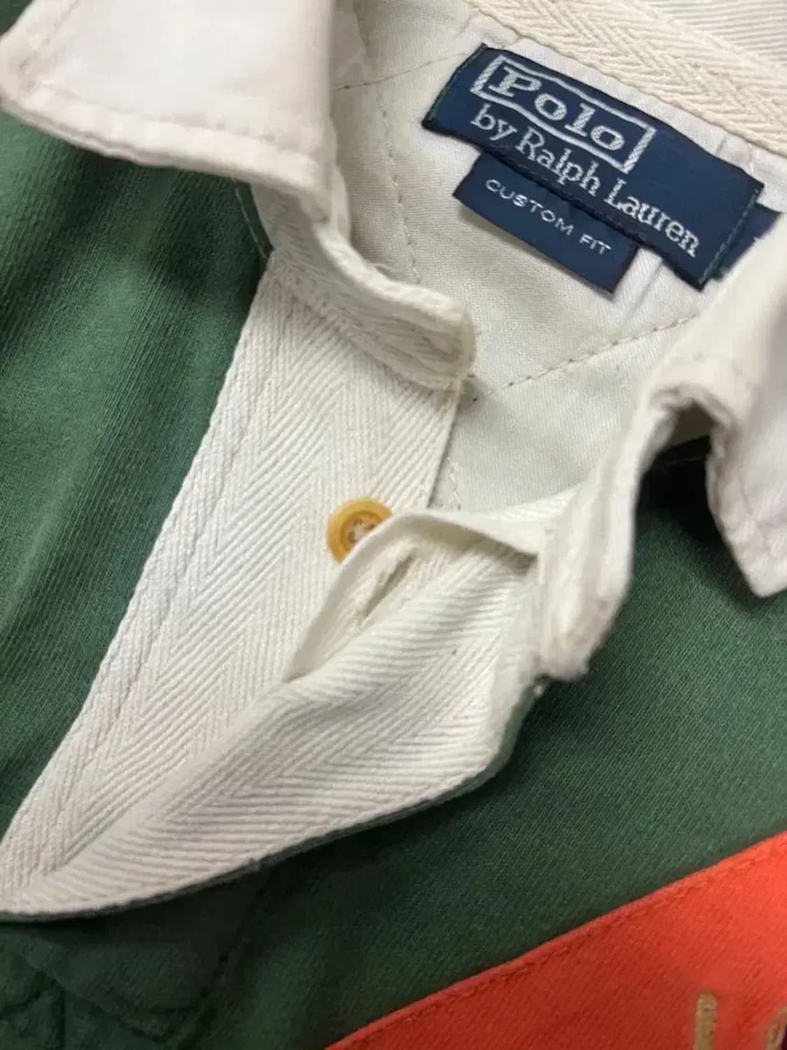 폴로 랄프로렌 워싱 V 럭비 티셔츠 L 상품이미지6