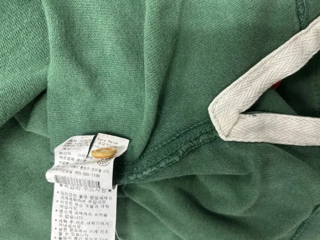 폴로 랄프로렌 워싱 V 럭비 티셔츠 L 상품이미지8