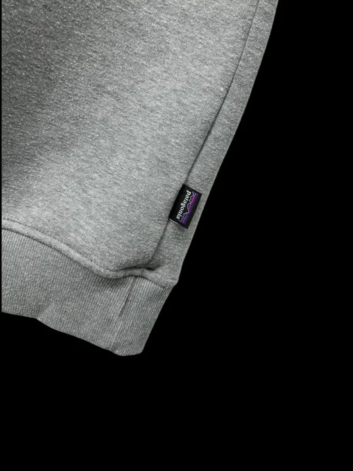 파타고니아 그레이 기모 맨투맨 M 상품이미지3