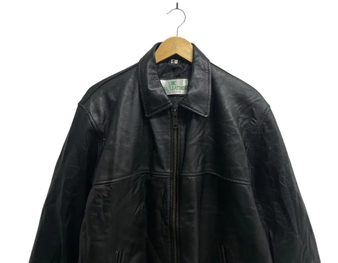 REAL LEATHER 빈티지 레더자켓 L 상품이미지2