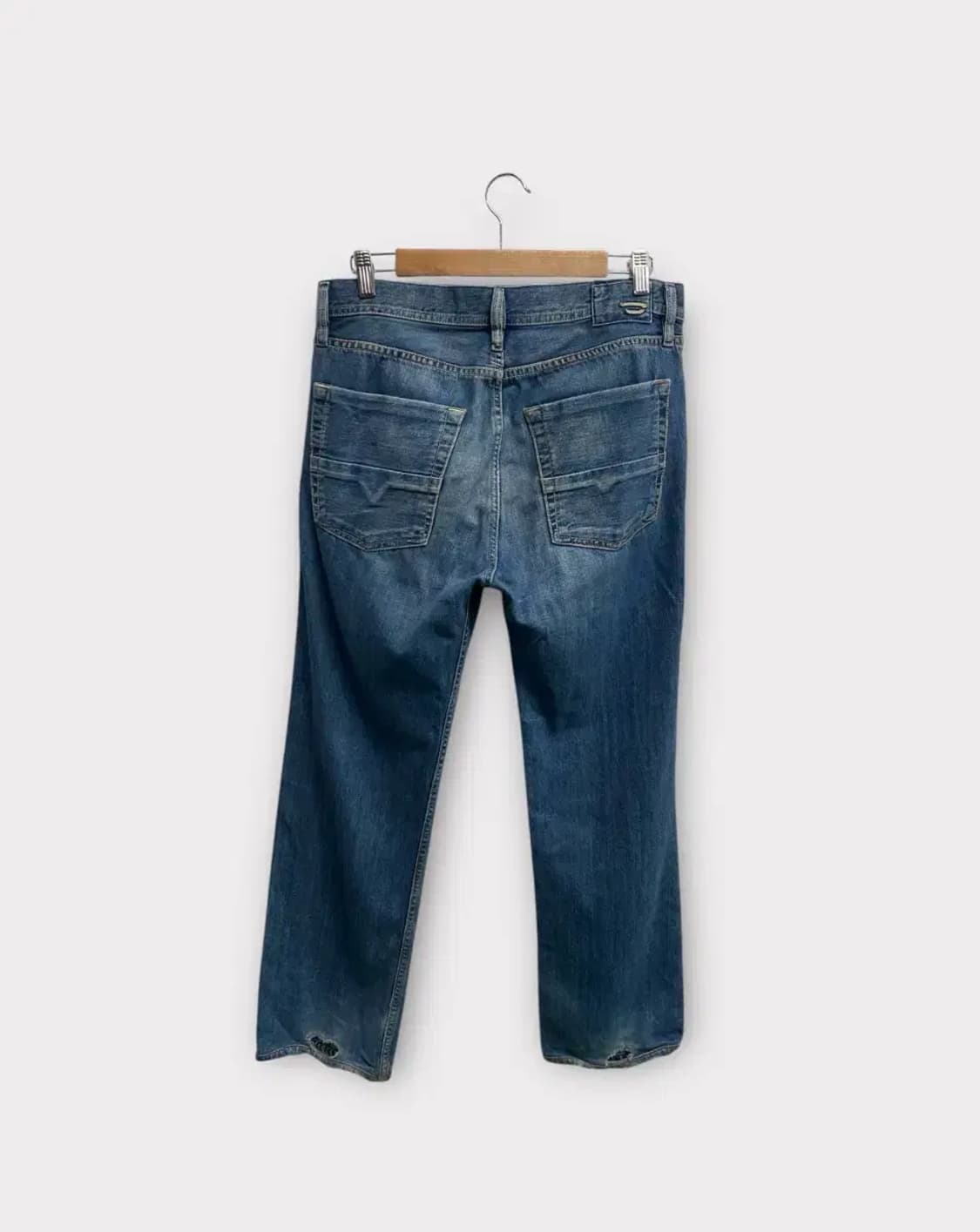 디젤 Diesel 워싱 데님 팬츠 -30인치 상품이미지4
