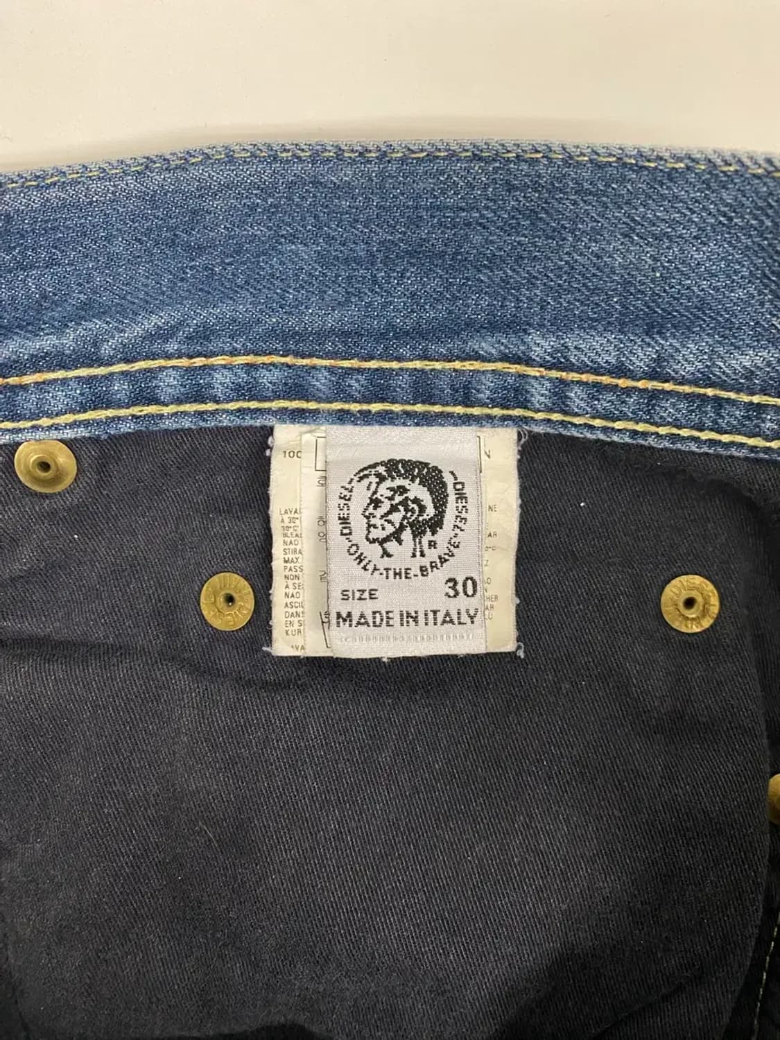 디젤 Diesel 워싱 데님 팬츠 -30인치 상품이미지7