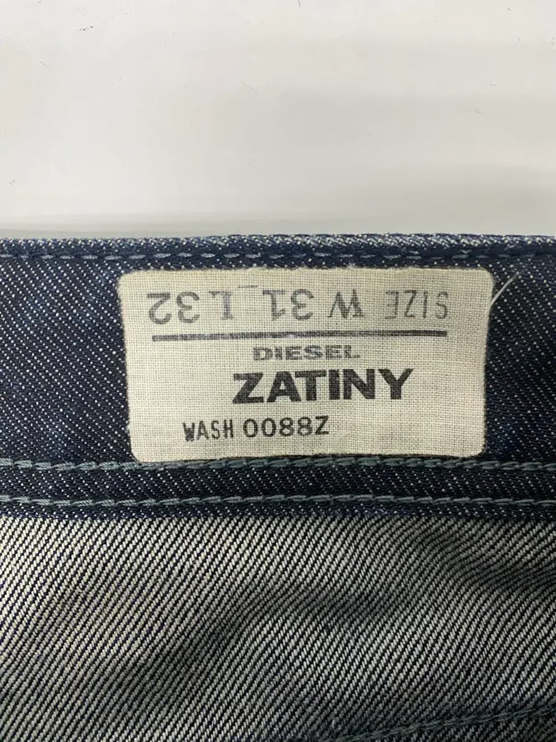 디젤 흑청컬러 데님 팬츠 -31인치 상품이미지7