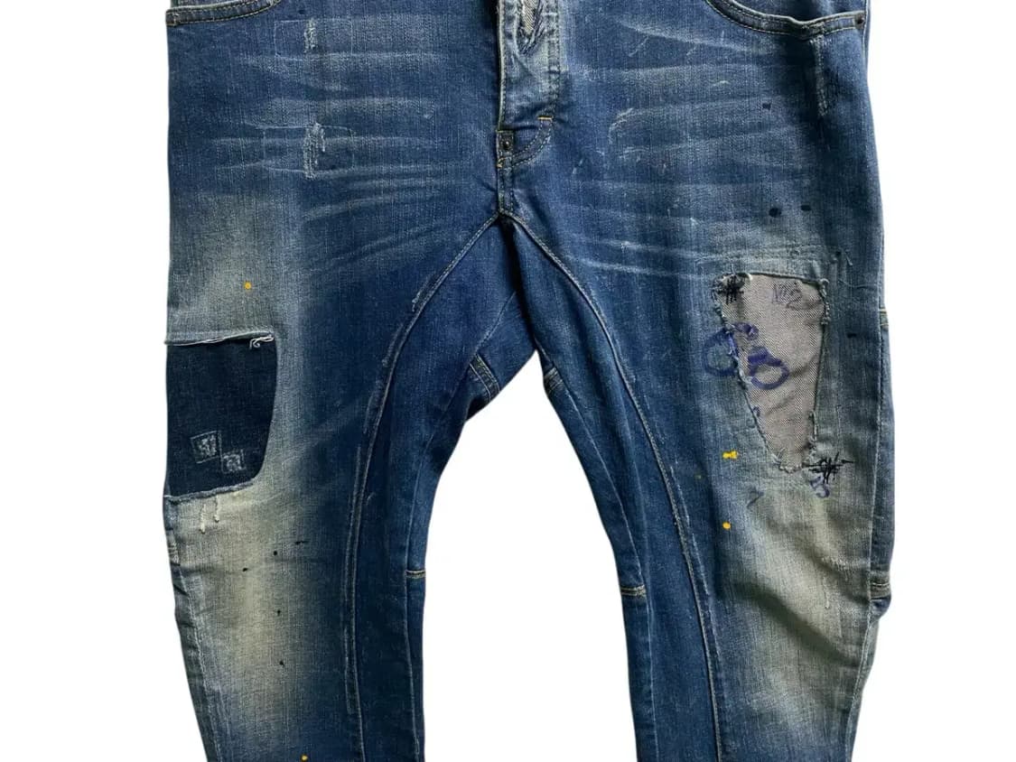 디스퀘어드2 페인팅 데님 - 46사이즈 상품이미지3