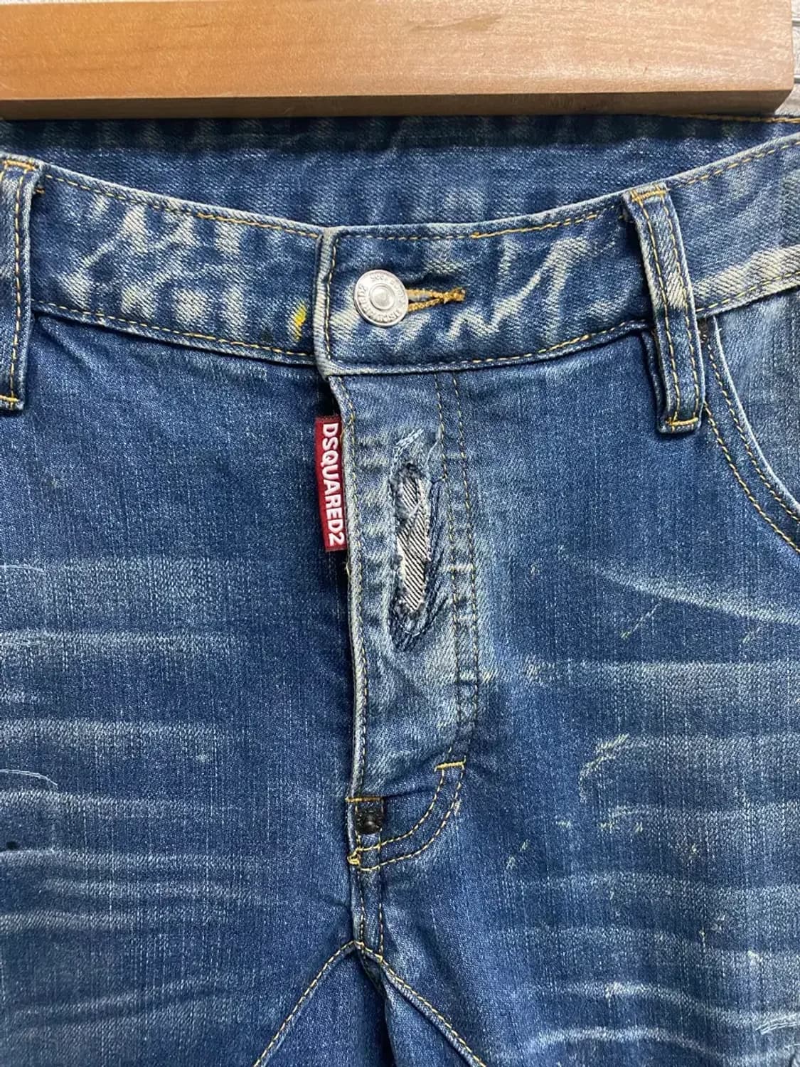 디스퀘어드2 페인팅 데님 - 46사이즈 상품이미지6