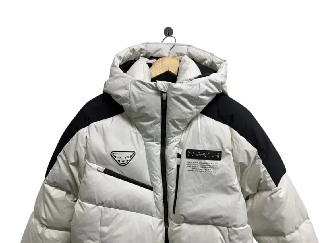 다이나핏 화이트 덕다운 패딩 S-M 상품이미지2