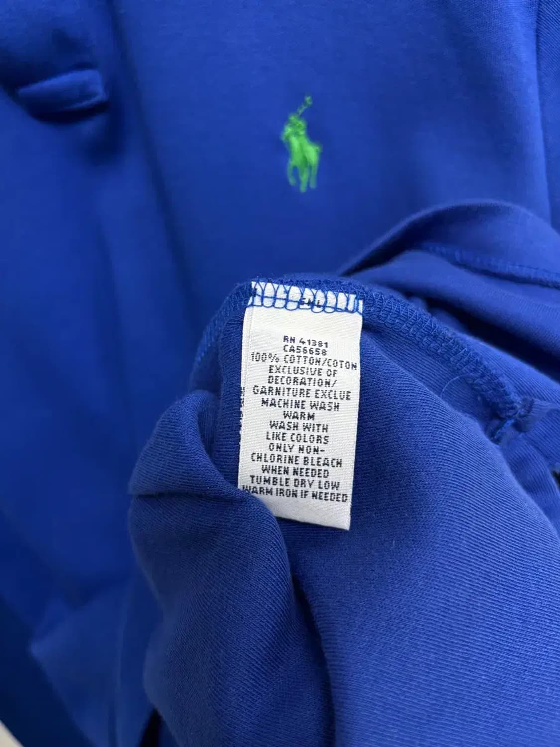 폴로랄프로렌 딥블루 카라티 M 상품이미지4