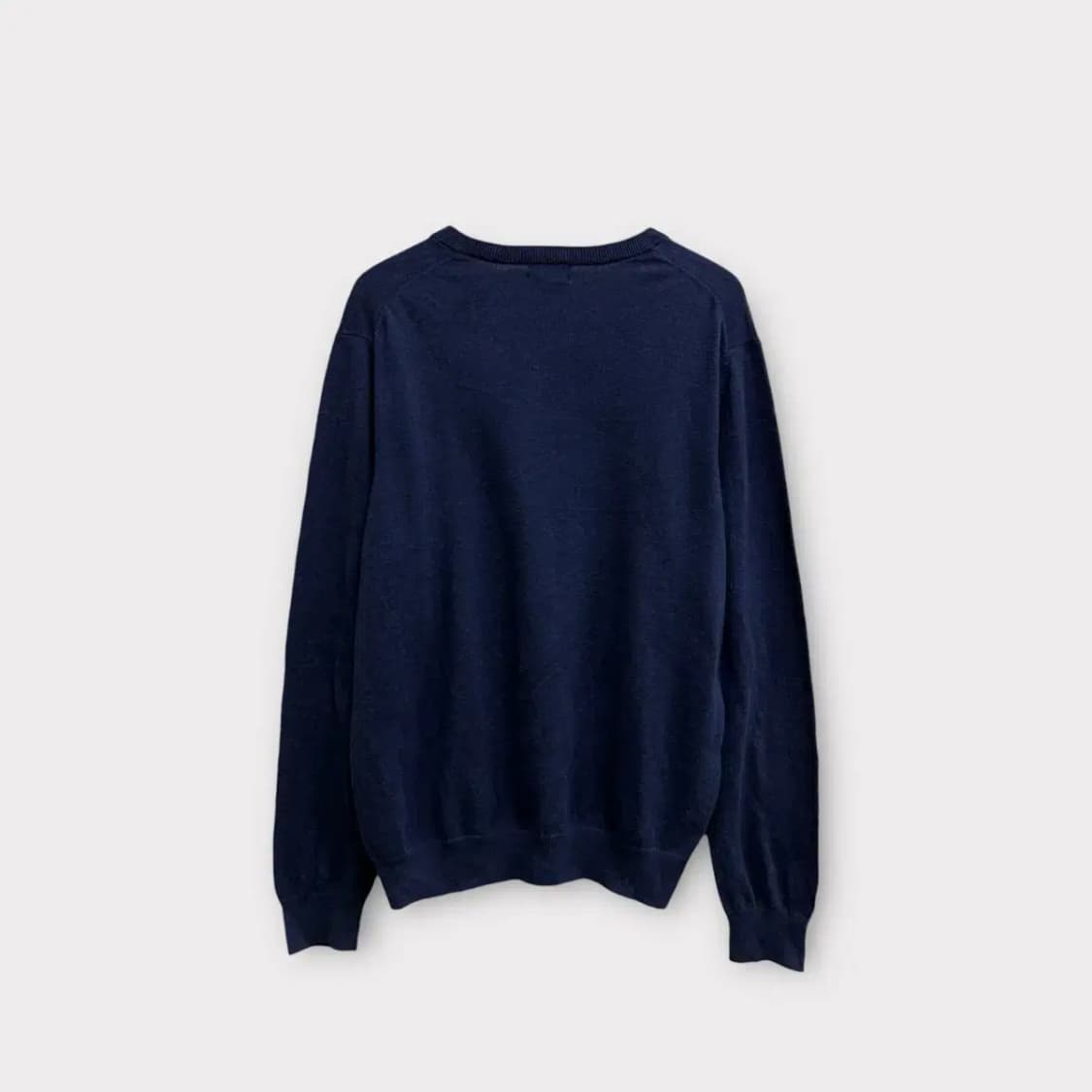 브룩스브라더스 네이비 브이넥 니트 L 상품이미지3