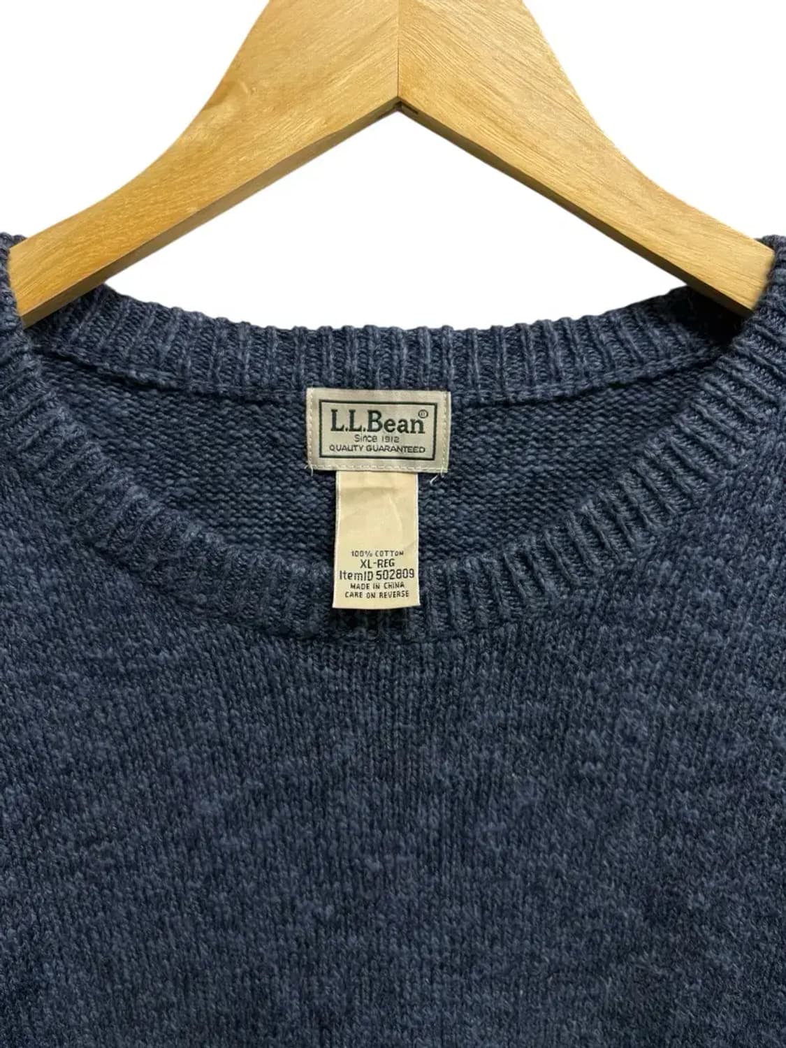 엘엘빈 LL Bean 보카시 라운드 니트 XL 상품이미지4