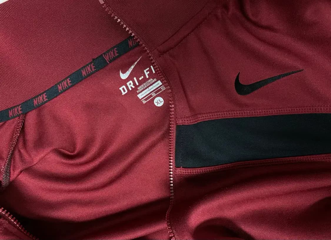 나이키 NIKE 버건디 트랙탑 XL 상품이미지2