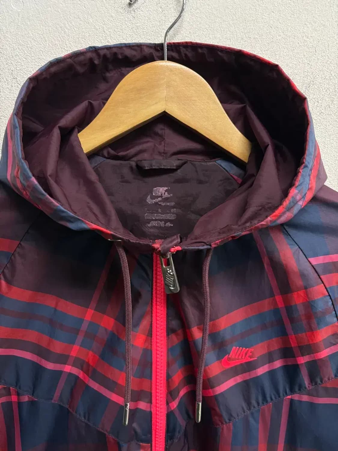 나이키 NIKE 체크 바람막이 80 상품이미지4