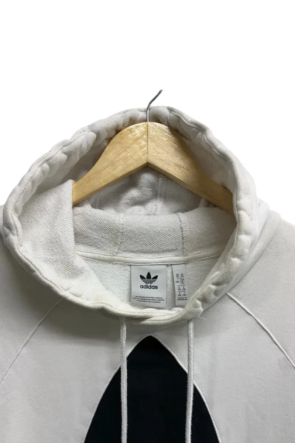 아디다스 불꽃 빅로고 후드티 2XL 상품이미지3