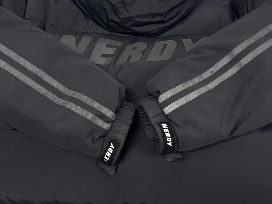 널디 덕다운 패딩 블랙 M 상품이미지6