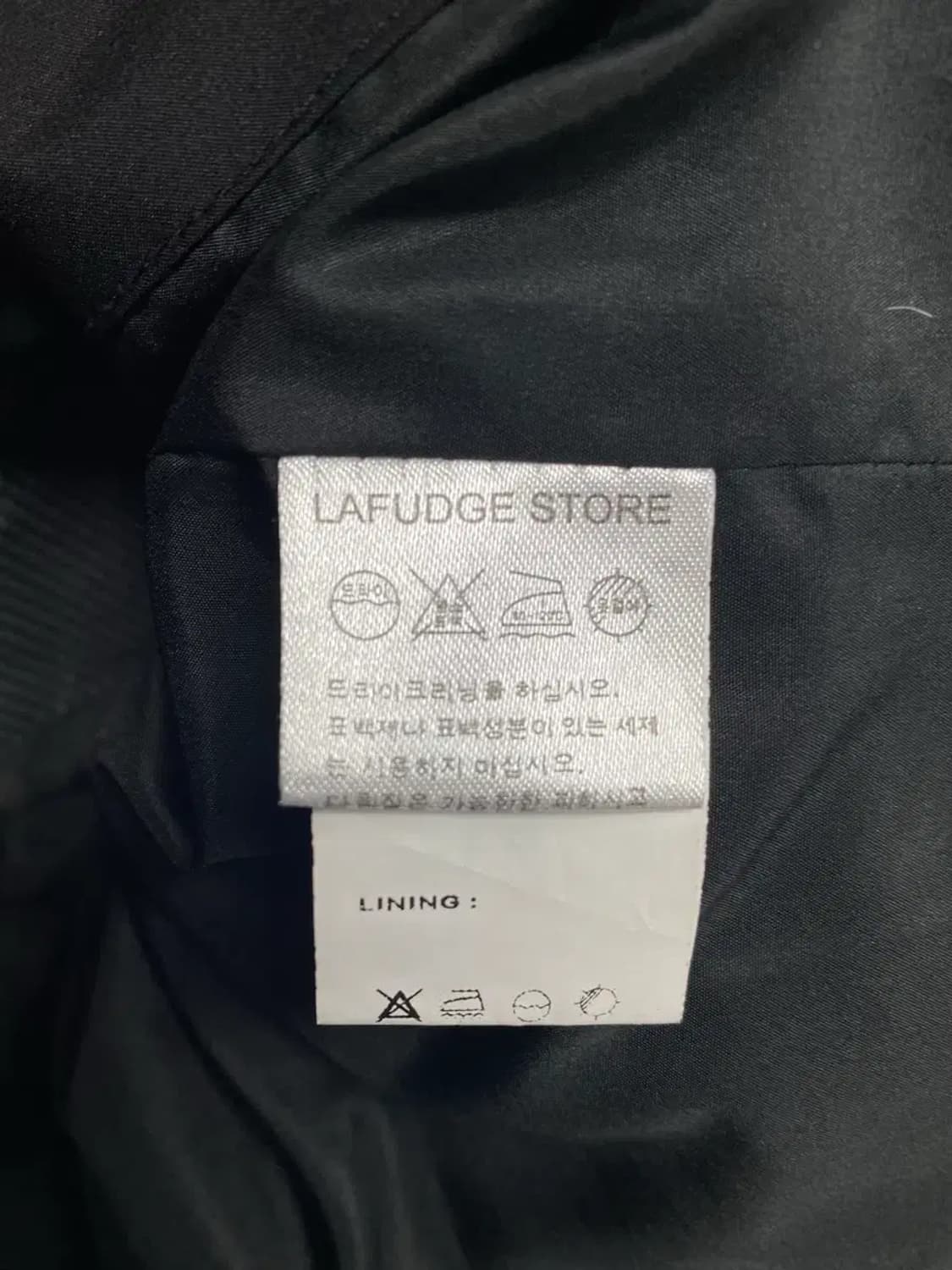 라퍼지스토어 블랙 다운패딩 XL 상품이미지5