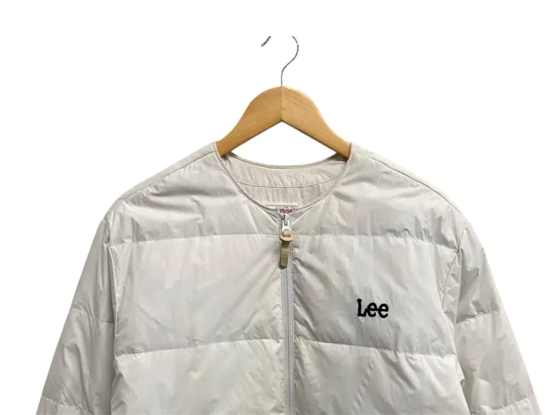 Lee 화이트 경량패딩 S 상품이미지2
