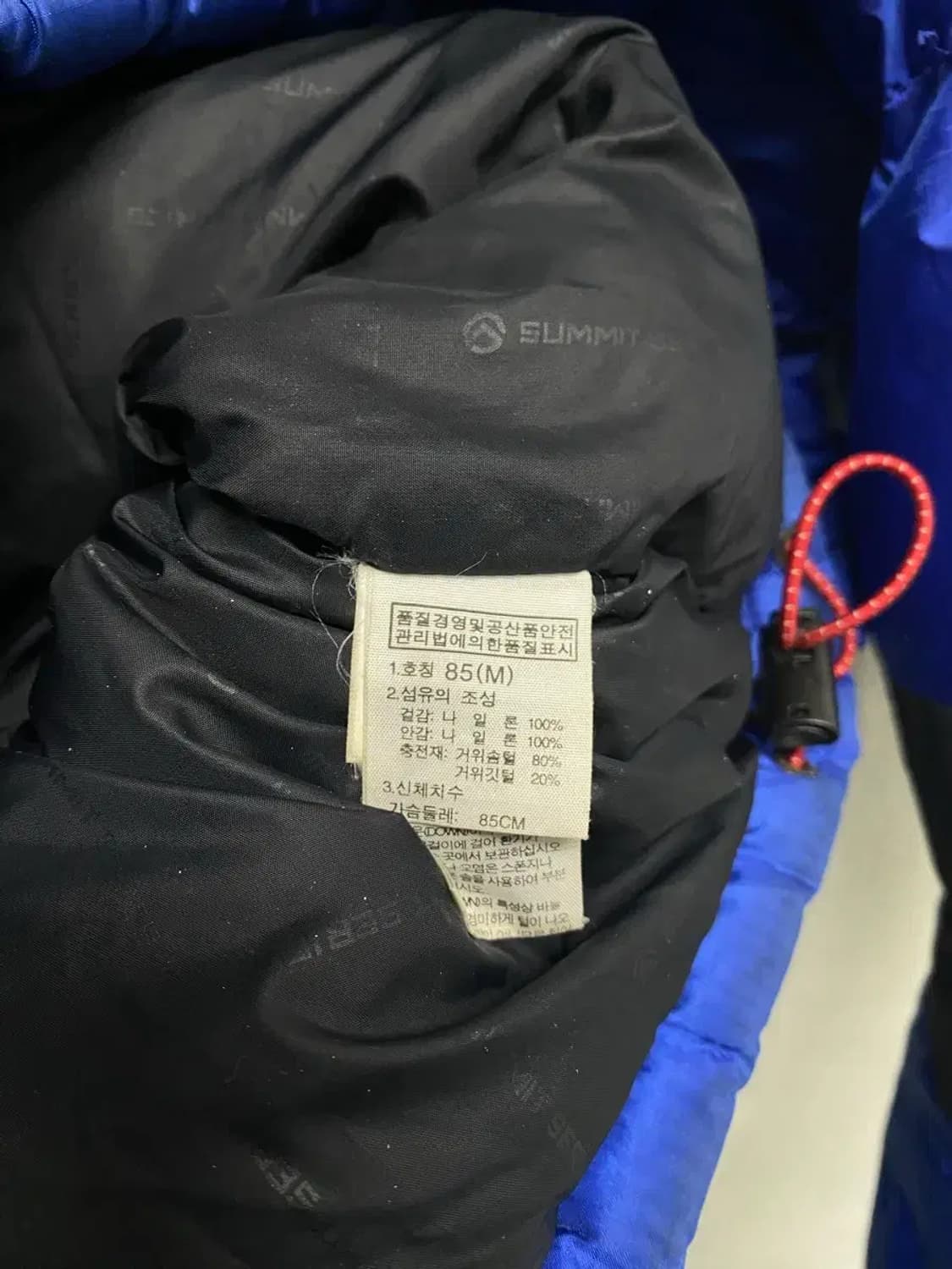 노스페이스 써밋시리즈 구스패딩 85 상품이미지8