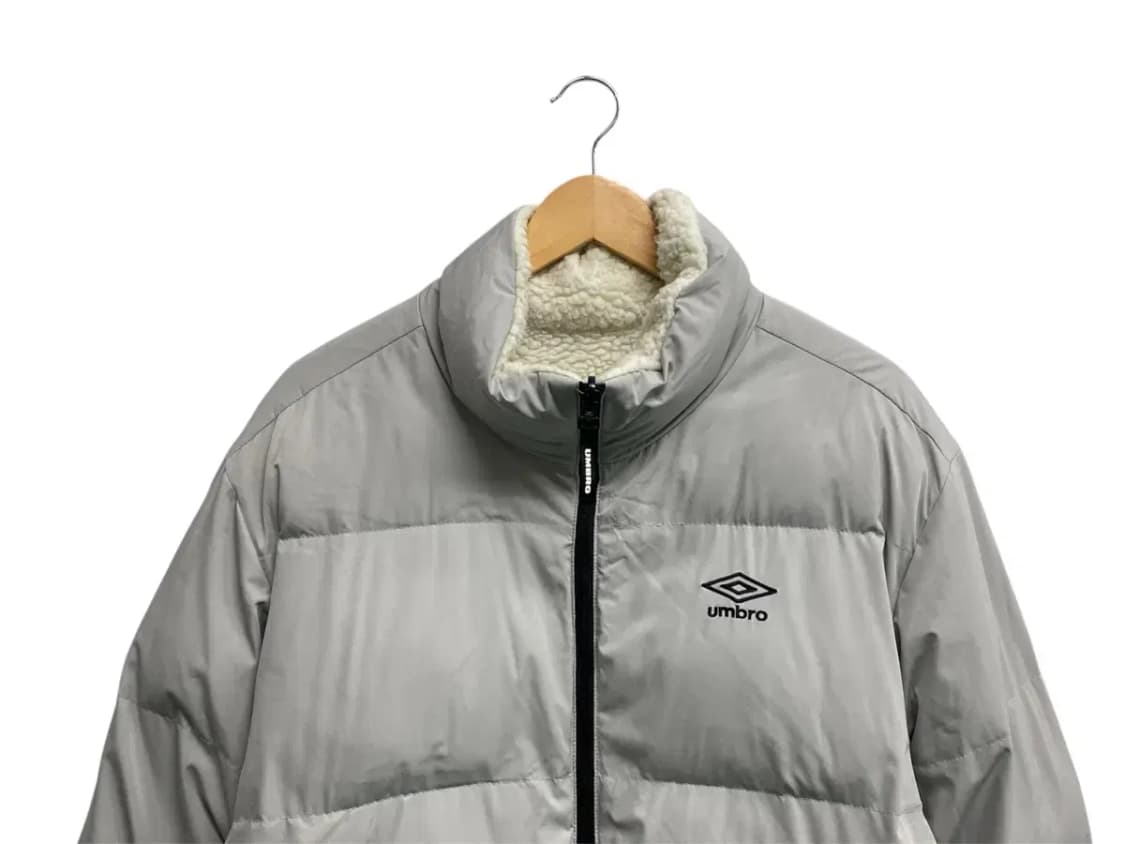 엄브로 Umbro 리버시블 뽀글이 패딩 L 상품이미지5