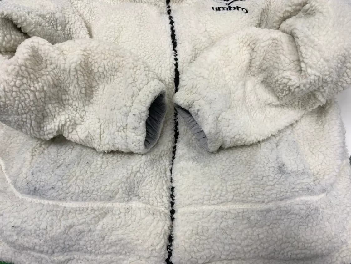 엄브로 Umbro 리버시블 뽀글이 패딩 L 상품이미지7