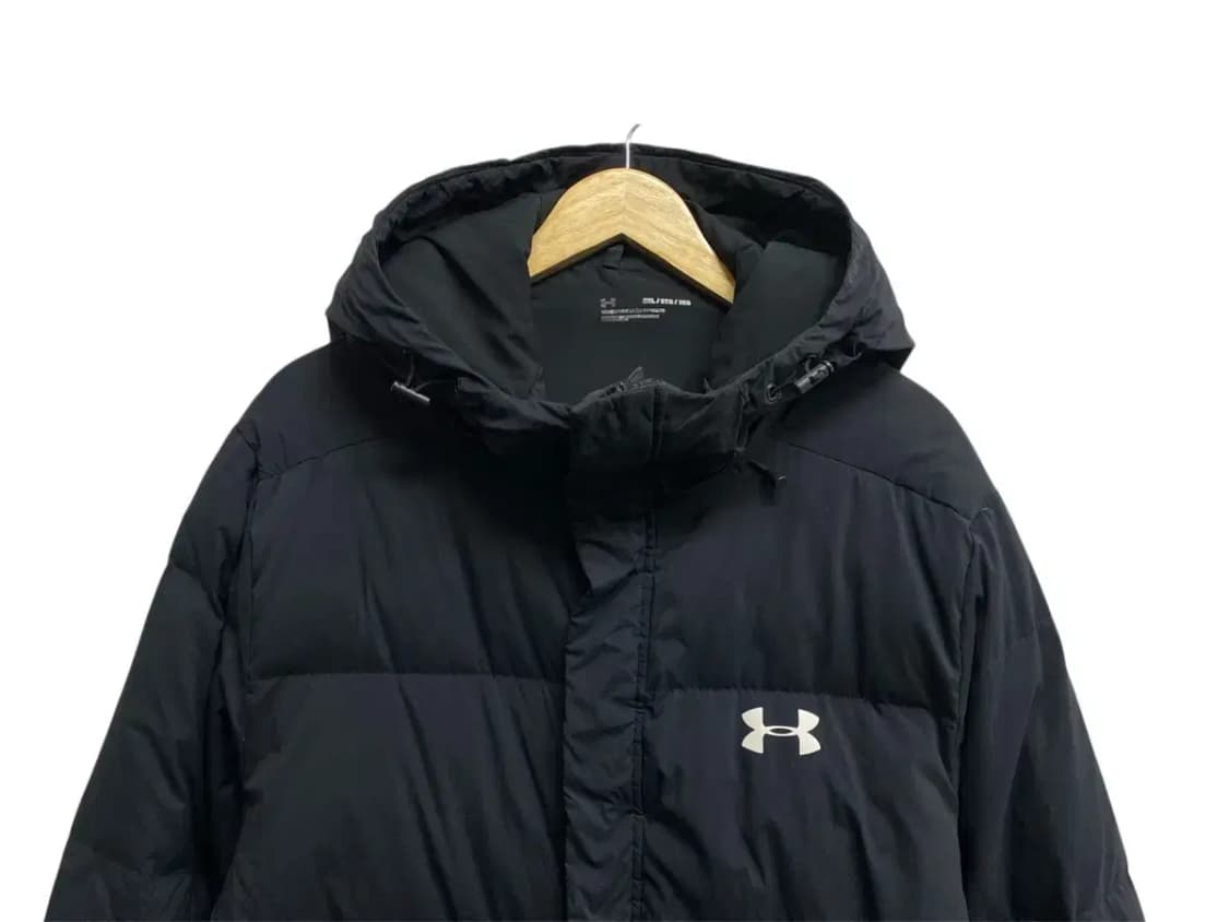 언더아머 블랙 롱패딩 3XL 상품이미지3